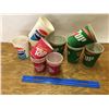 Image 1 : LOT OF VINTAGE WAX CUPS 7-UP TAB PEPSI