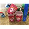 Image 2 : LOT OF VINTAGE WAX CUPS 7-UP TAB PEPSI