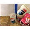 Image 4 : LOT OF VINTAGE WAX CUPS 7-UP TAB PEPSI