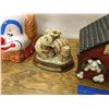 Image 3 : MISC LOT CLOWN PIGGY BANK OWL ETC