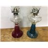 Image 5 : PAIR OF OIL LAMPS