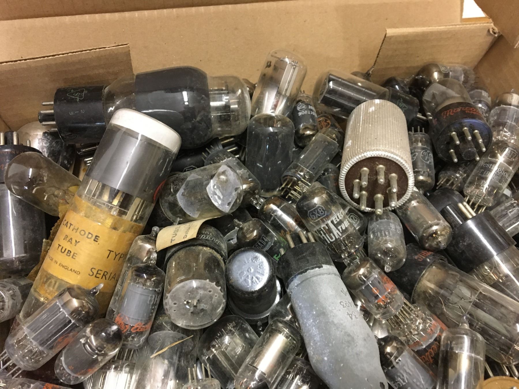 LOT OF OLD RADIO TUBES Schmalz Auctions