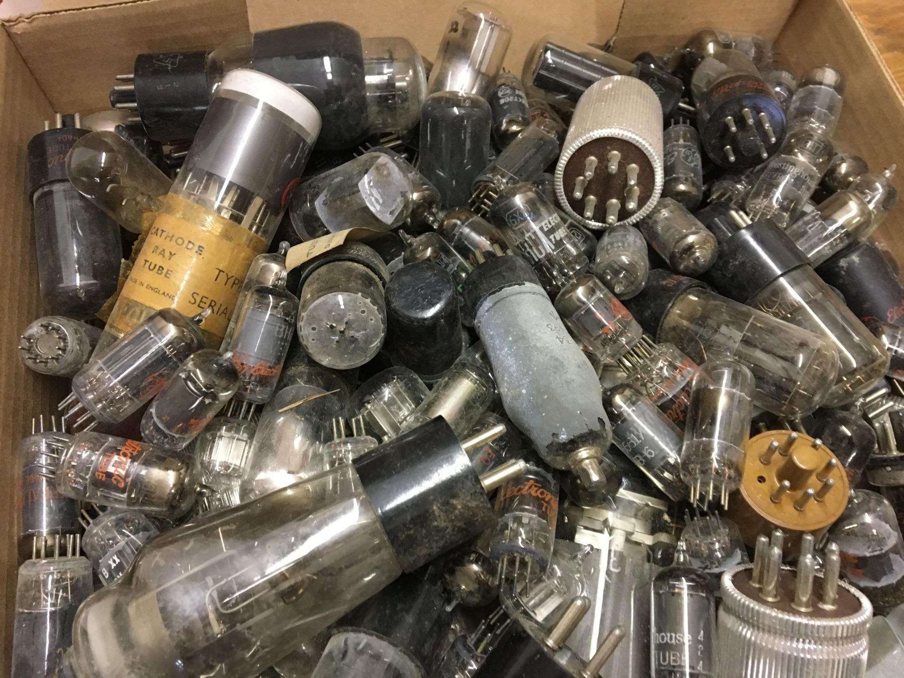LOT OF OLD RADIO TUBES Schmalz Auctions