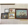 Image 1 : LOT OF FRAMED PIECES