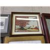 Image 5 : LOT OF FRAMED PIECES