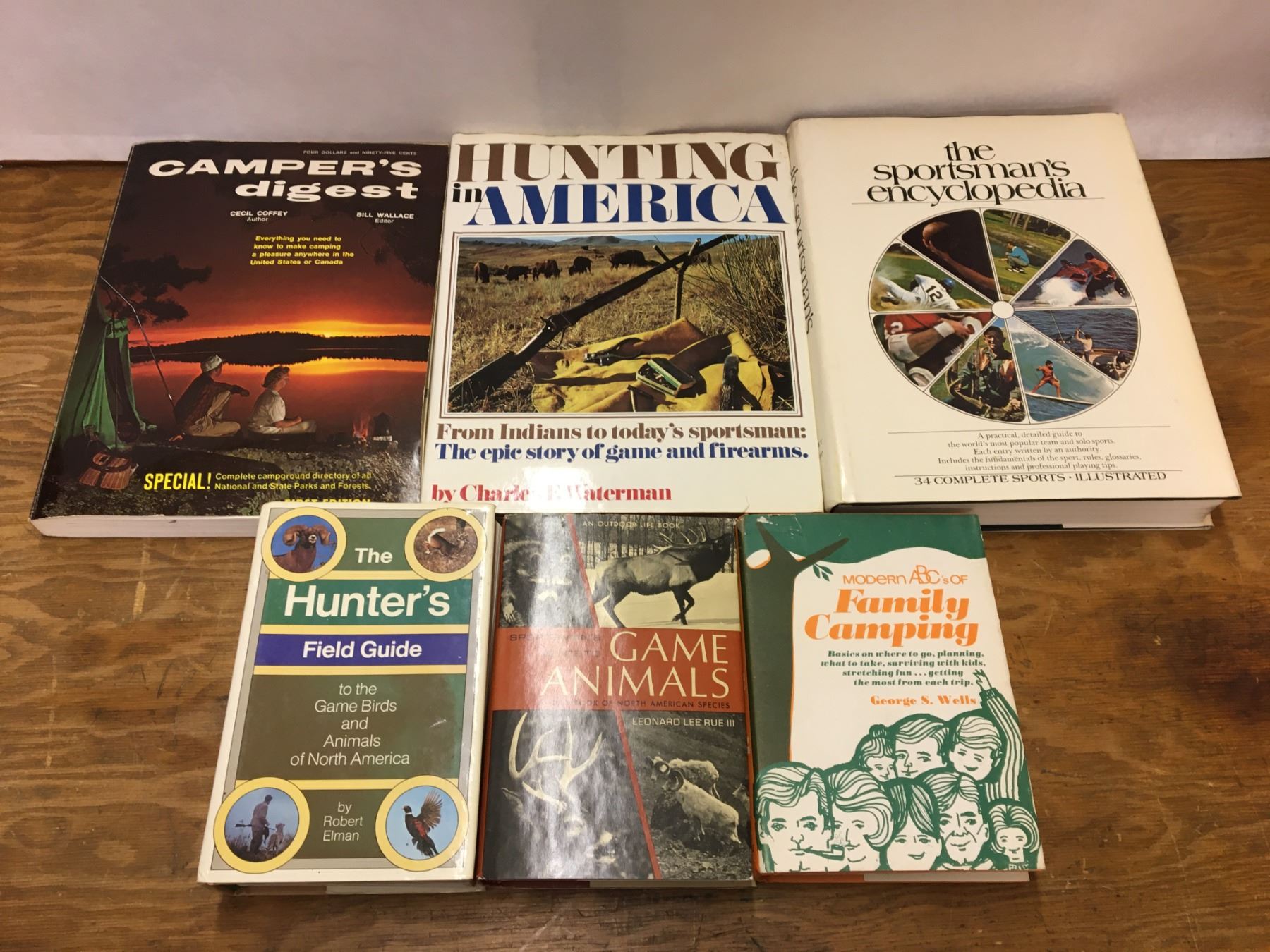 LOT OF FISHING HUNTING CAMPING SURVIVAL RELATED BOOKS Schmalz Auctions