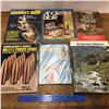 Image 1 : LOT OF FISHING HUNTING CAMPING SURVIVAL RELATED BOOKS