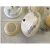 Image 2 : LOT OF VINTAGE LIGHT SHADES AND FIXTURES