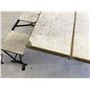 Image 4 : VINTAGE FOLDING "HANDY" CAMPING TABLE AND CHAIRS MADE BY MILWAUKEE STAMPING CO