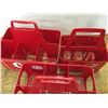 Image 6 : LOT OF PLASTIC COKE CARRIERS