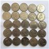 Image 1 : LOT OF 25 CANADA NICKEL DOLLARS VARIOUS YEARS