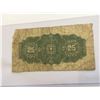 Image 2 : 1900 DOMINION OF CANADA 25 CENT BANKNOTE