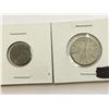 Image 1 : LOT OF 2 NAZI GERMANY COINS