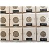 Image 5 : PAGE LOT CANADA NICKELS VARIOUS YEARS BETWEEN 1924 - 1936