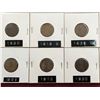 Image 3 : LOT OF 12 USA PENNIES BETWEEN 1909 - 1930