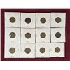 Image 6 : LOT OF 12 USA PENNIES BETWEEN 1909 - 1930