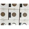 Image 4 : LOT OF 12 USA PENNIES BETWEEN 1910 - 1929