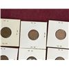 Image 7 : LOT OF 12 USA PENNIES BETWEEN 1910 - 1929