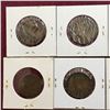 Image 5 : LOT OF 8 CANADA LARGE CENT PENNIES BETWEEN 1904 - 1920