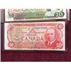 Image 7 : CANADA BANKNOTES DENOMINATIONS $1 $2 $5 $10 $20 $50 VARIOUS YEARS