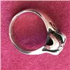 Image 3 : LARGE STERLING SILVER BIKER RING SZE 14