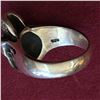 Image 4 : LARGE STERLING SILVER BIKER RING SZE 14