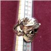 Image 1 : LARGE STERLING SILVER BIKER RING SIZE 11