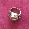 Image 4 : LARGE STERLING SILVER BIKER RING SIZE 11