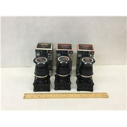 LOT OF AVON POT BELLY AFTERSHAVE BOTTLES EMPTY WITH BOXES