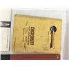 Image 6 : LOT OF VINTAGE MANUALS ETC