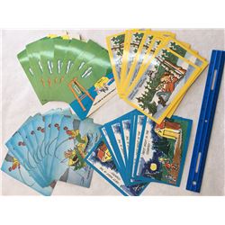 LOT OF NOS FISHING OUTDOORS RELATED FUNNY POSTCARDS