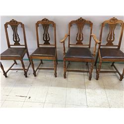 LOT OF 4 OLD CHAIRS
