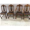 Image 1 : LOT OF 4 OLD CHAIRS