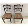 Image 1 : LOT OF 2 OLD CHAIRS