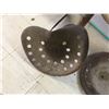 Image 3 : LOT OF OLD STEEL IMPLEMENT SEATS