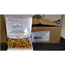 PRALINE CASHEWS 8x70g