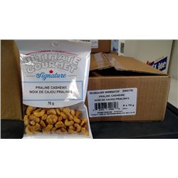 PRALINE CASHEWS 8x70g