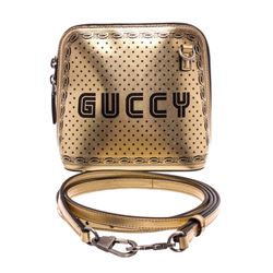 Gucci Gold/Black Crossbody Bag