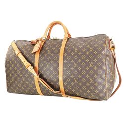 Louis Vuitton Monogram Bandouliere Keepall 60 Duffel