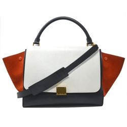 Celine Leather/Suede Handbag