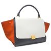 Image 4 : Celine Leather/Suede Handbag