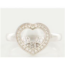 Chopard Floating Heart Diamond Ring