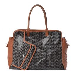 Goyard Toile Canvas Pet Carrier