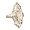 Image 1 : Gold / Diamond Ring (Size 5 3/4)