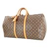 Image 1 : Louis Vuitton Monogram Keepall 55 Duffel