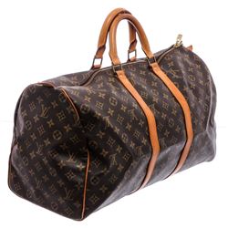 Louis Vuitton Monogram Keepall 50 Duffel Bag