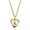 Image 1 : Chanel CC Heart Necklace