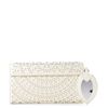 Image 1 : Alaia Laser Cut Leather Clutch