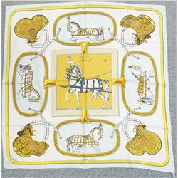 Hermes Silk Scarf