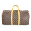 Image 3 : Louis Vuitton Monogram Bandouliere Keepall 50 Duffel